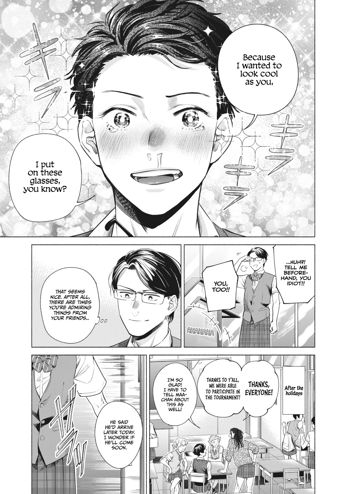 Reiwa Hanamaru Gakuen Chapter 7 page 11 - Chapter 7: #HavingABeard #IsUseless? #Uchimura-san