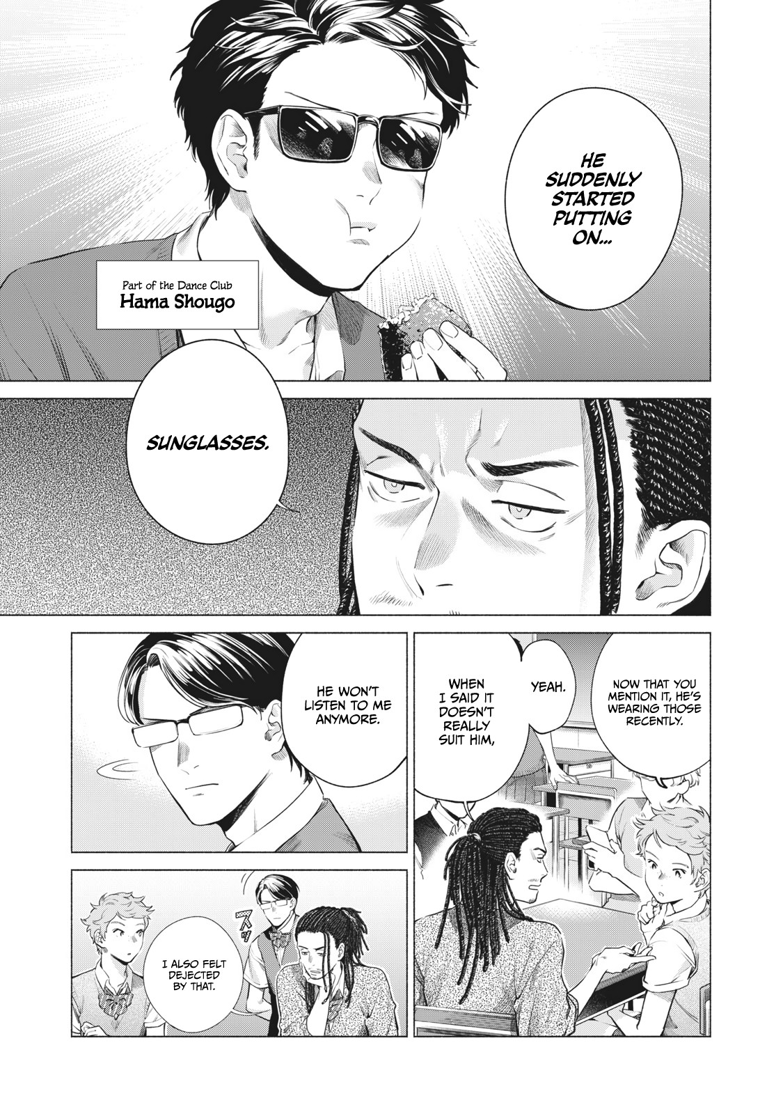 Reiwa Hanamaru Gakuen Chapter 7 page 5 - Chapter 7: #HavingABeard #IsUseless? #Uchimura-san