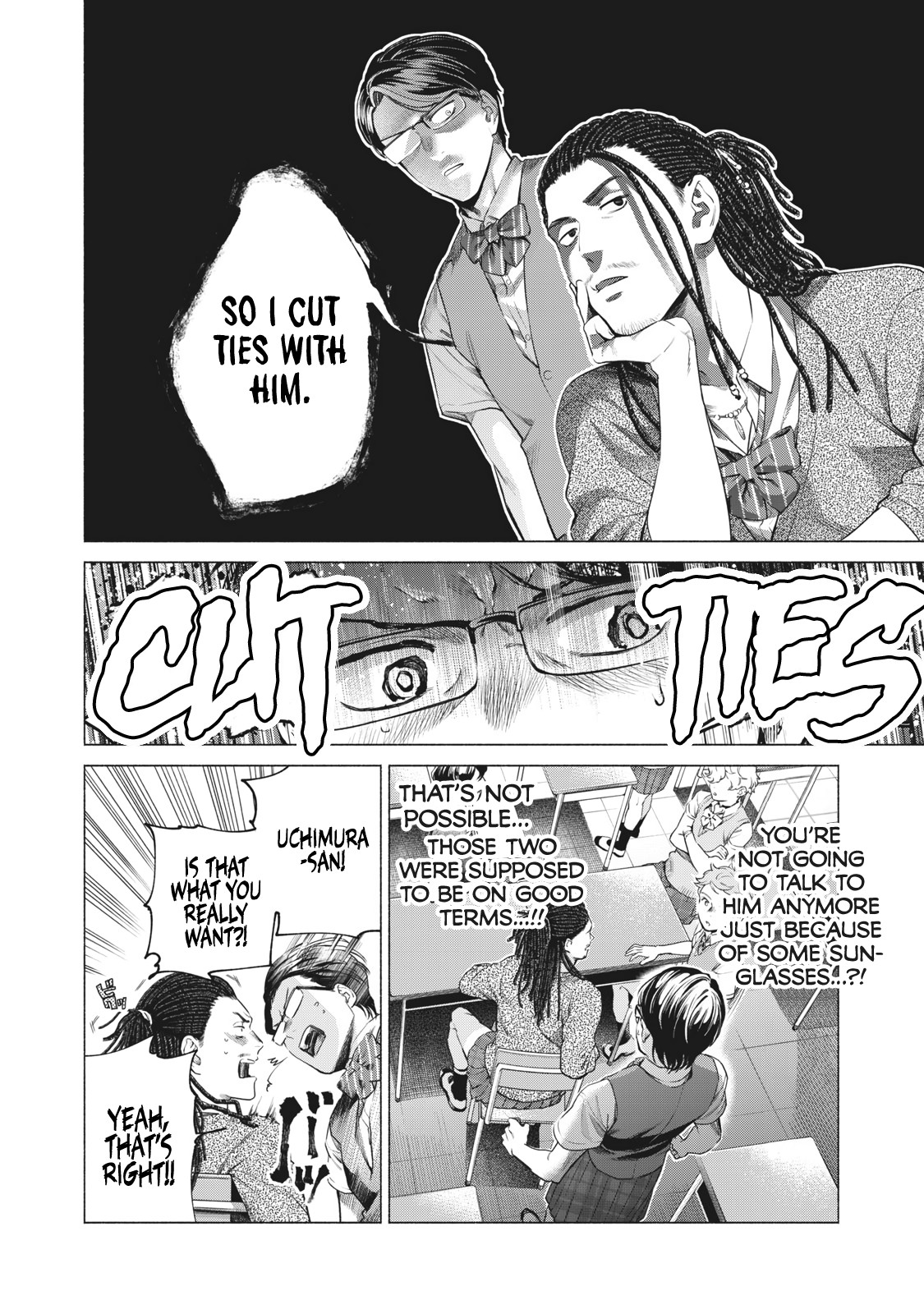 Reiwa Hanamaru Gakuen Chapter 7 page 6 - Chapter 7: #HavingABeard #IsUseless? #Uchimura-san