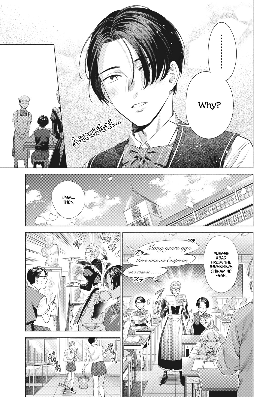 Reiwa Hanamaru Gakuen Chapter 9 page 4 - Chapter 9: #AlfredAnd #Shiramine-san