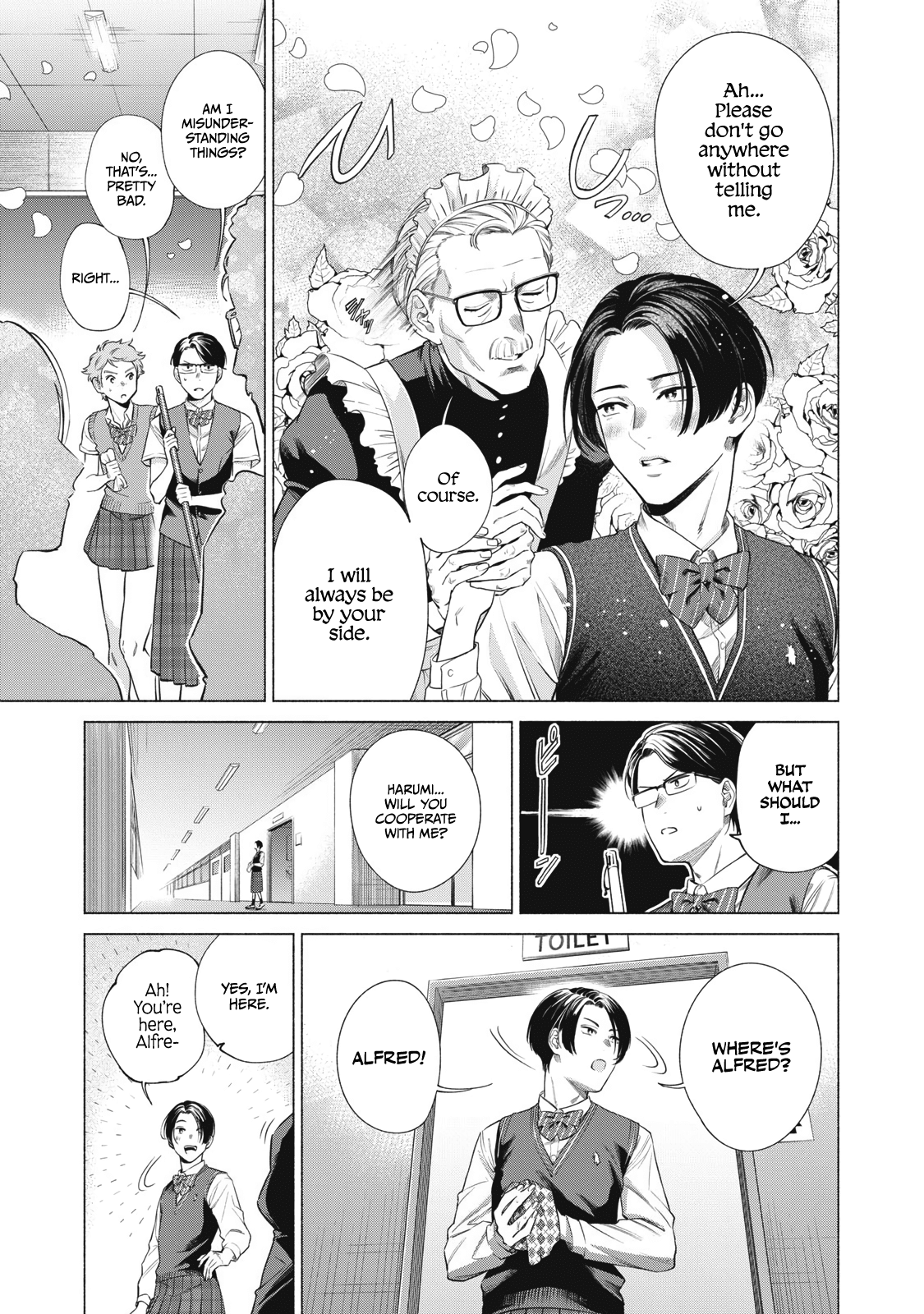 Reiwa Hanamaru Gakuen Chapter 9 page 6 - Chapter 9: #AlfredAnd #Shiramine-san