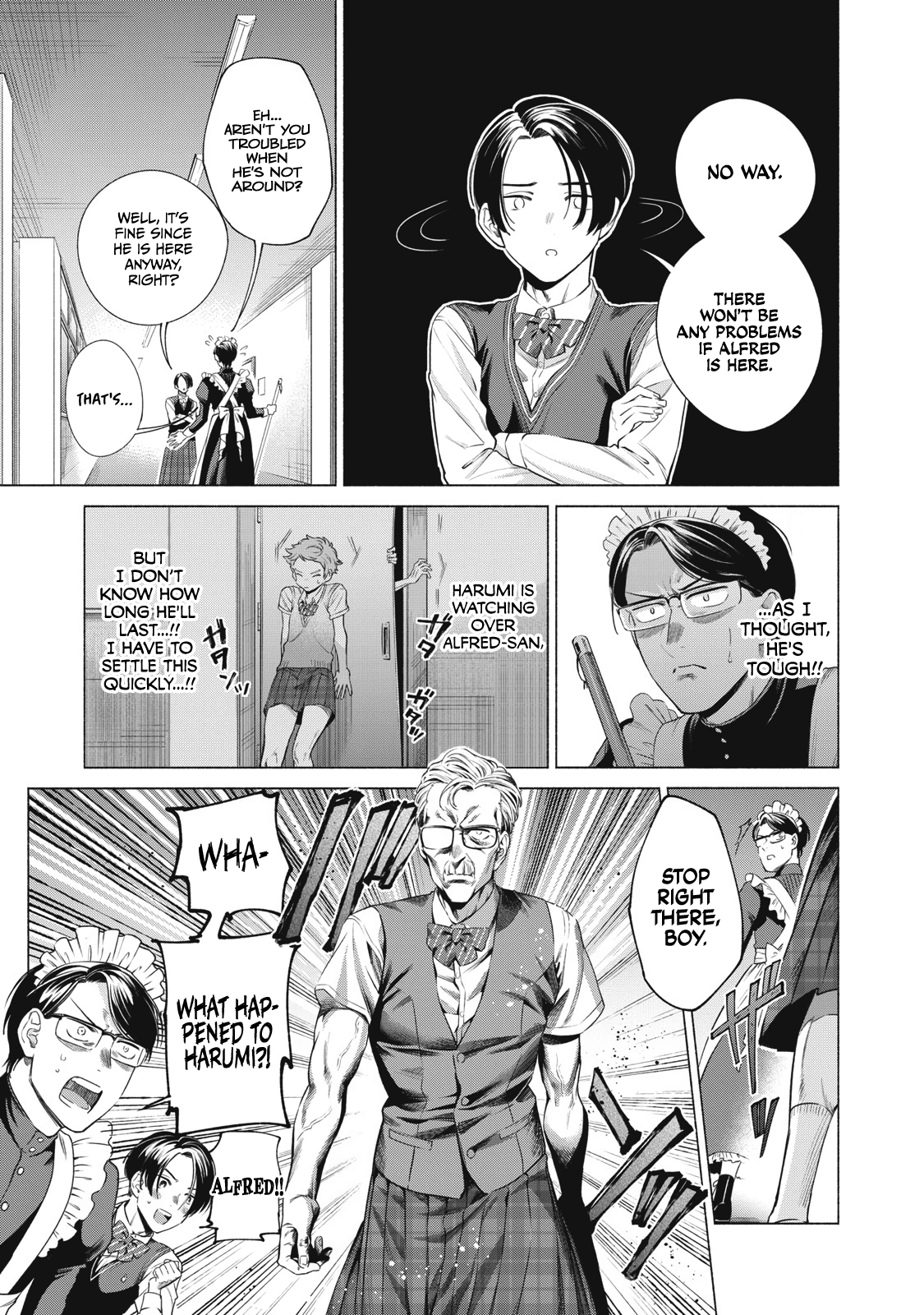 Reiwa Hanamaru Gakuen Chapter 9 page 8 - Chapter 9: #AlfredAnd #Shiramine-san