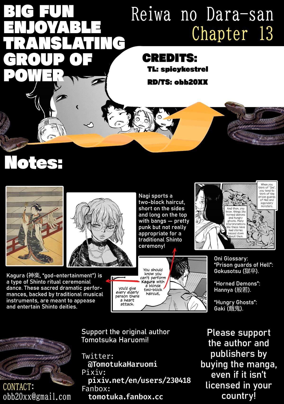 Reiwa no Dara-san Chapter 13 page 21 - Chapter 13