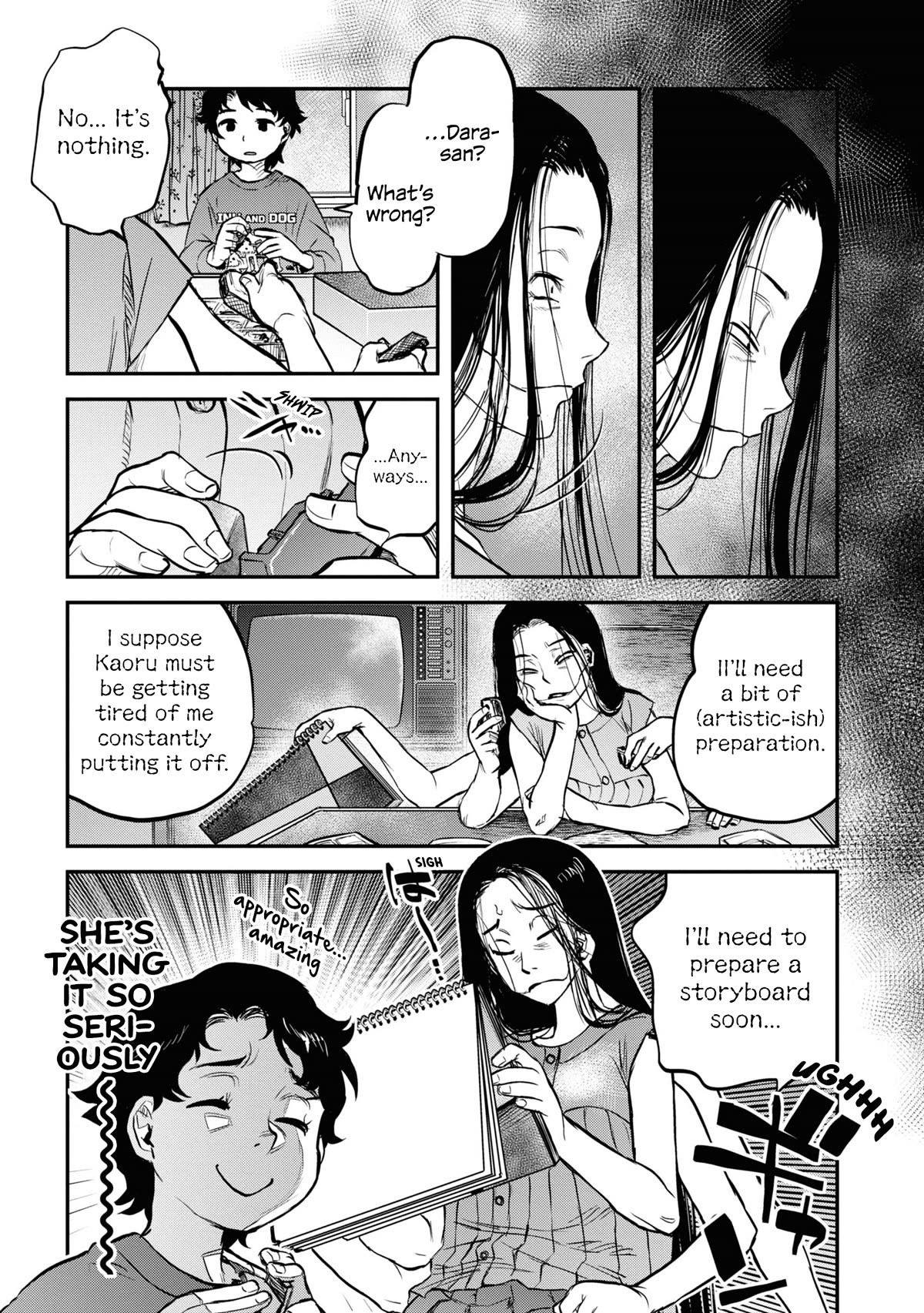 Reiwa no Dara-san Chapter 16 page 15 - Chapter 16