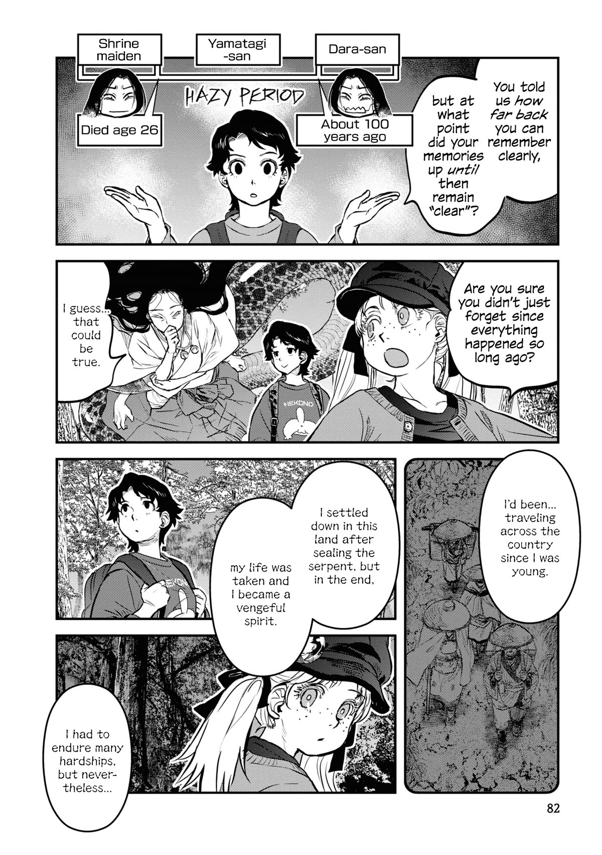 Reiwa no Dara-san Chapter 21 page 12 - Chapter 21