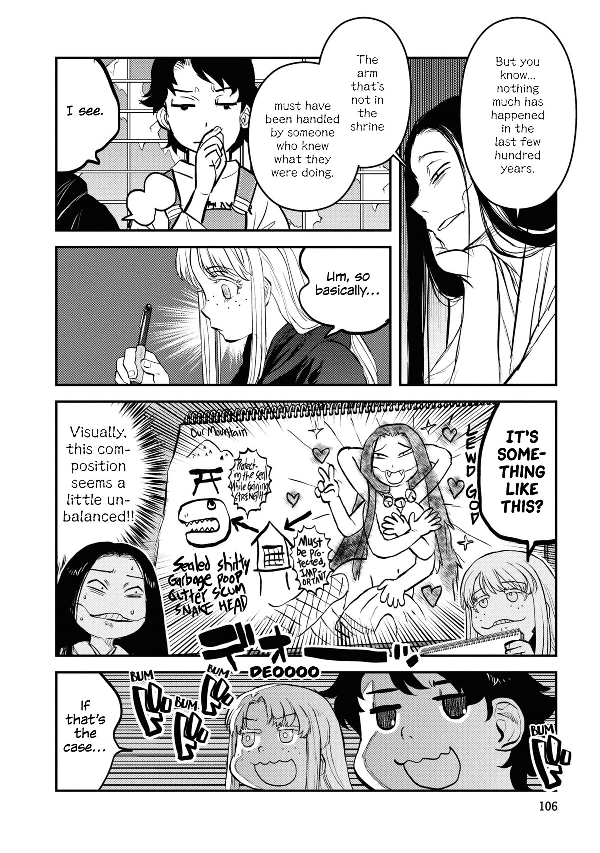 Reiwa no Dara-san Chapter 22 page 14 - Chapter 22
