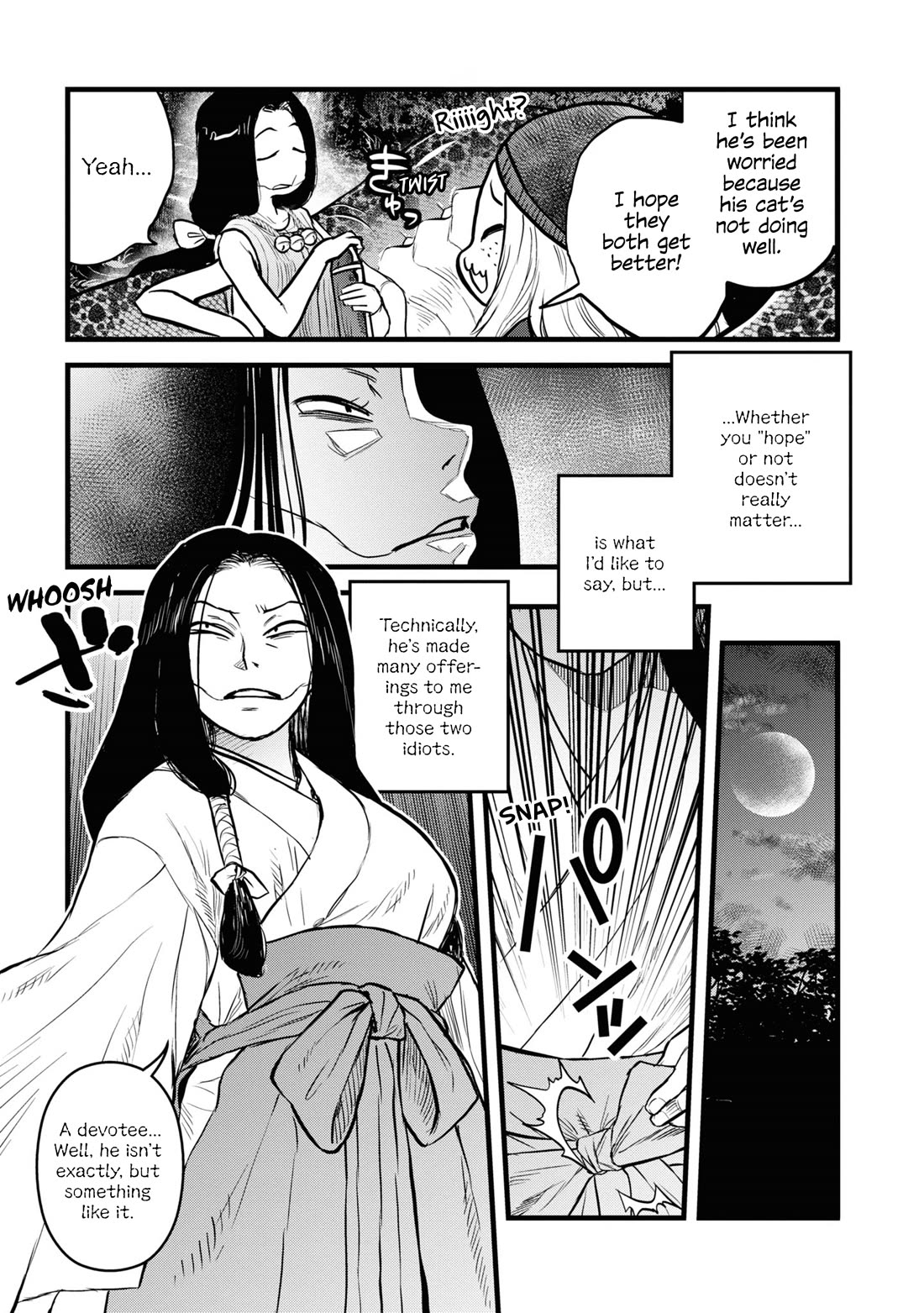 Reiwa no Dara-san Chapter 25.5 page 3 - Chapter 25.5: Bakeneko; Dara-san's Valentine
