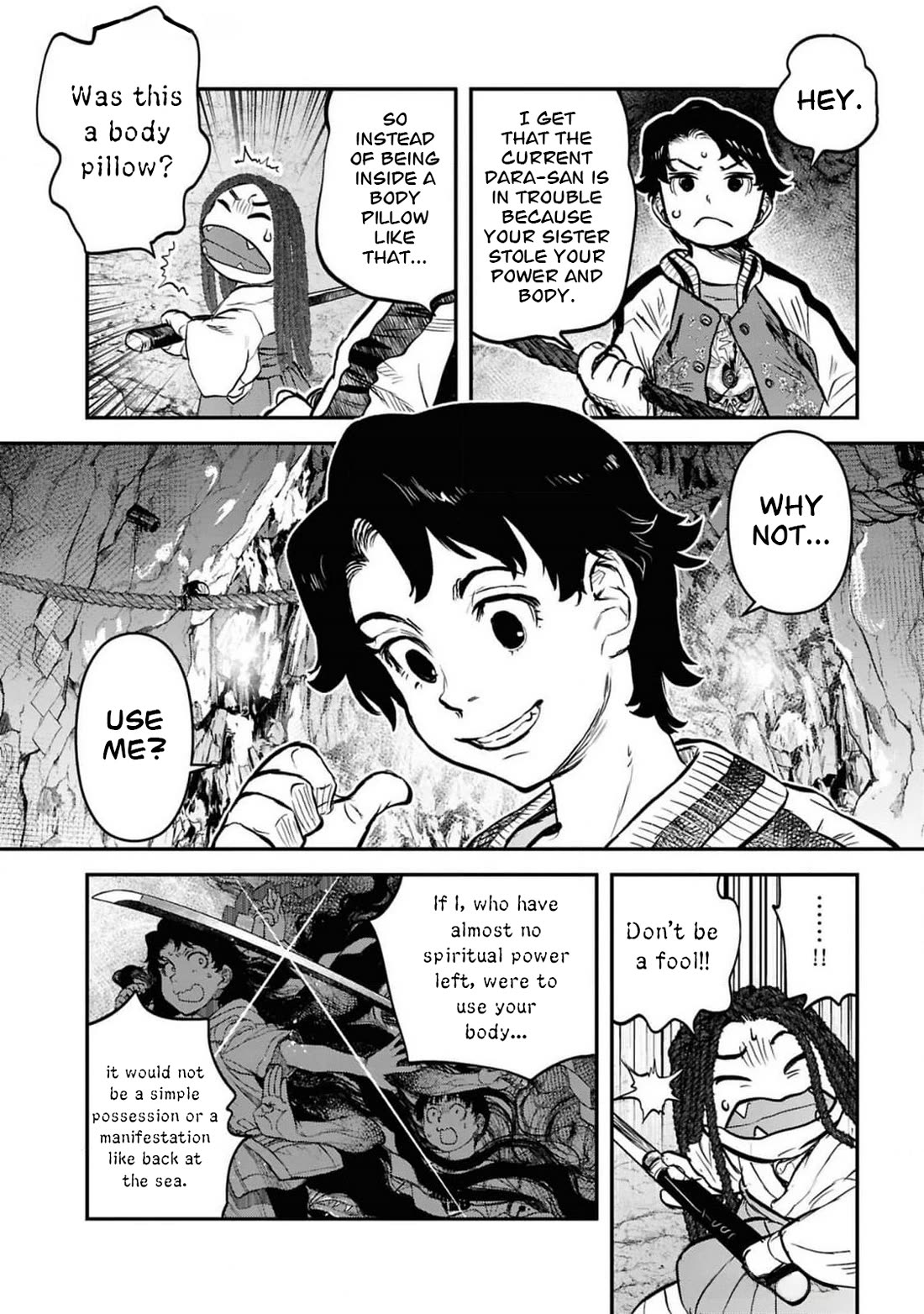Reiwa no Dara-san Chapter 36 page 13 - Chapter 36