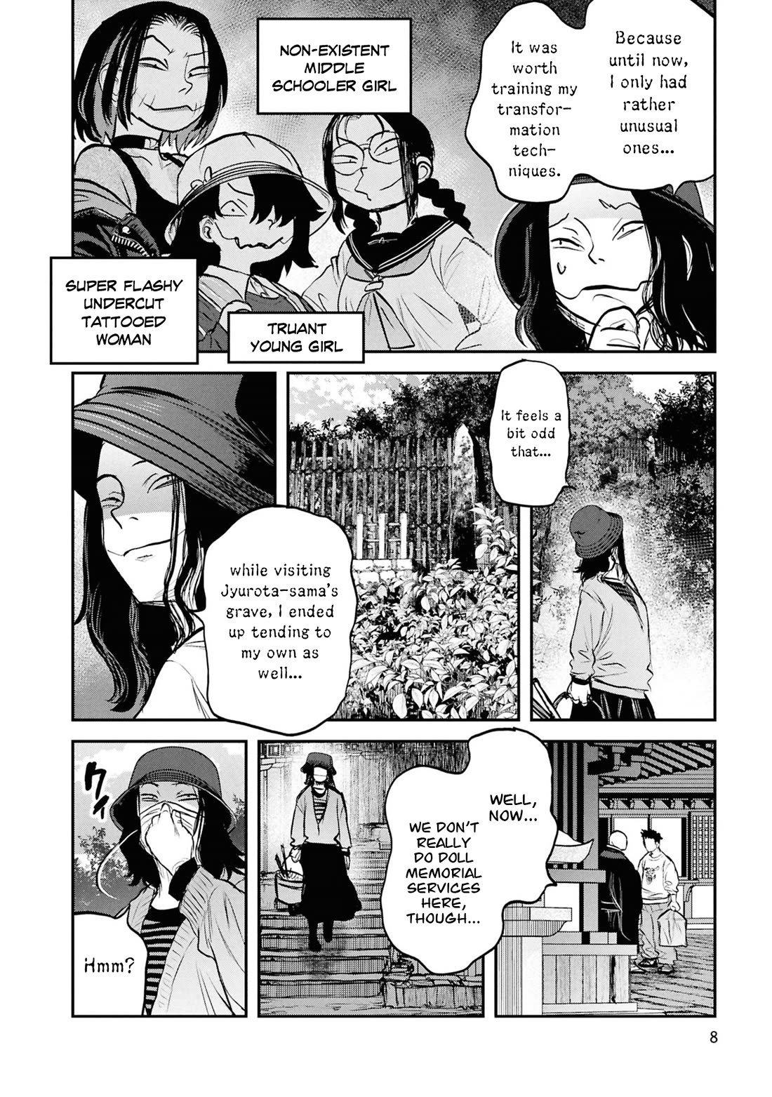 Reiwa no Dara-san Chapter 58 page 11 - Chapter 58