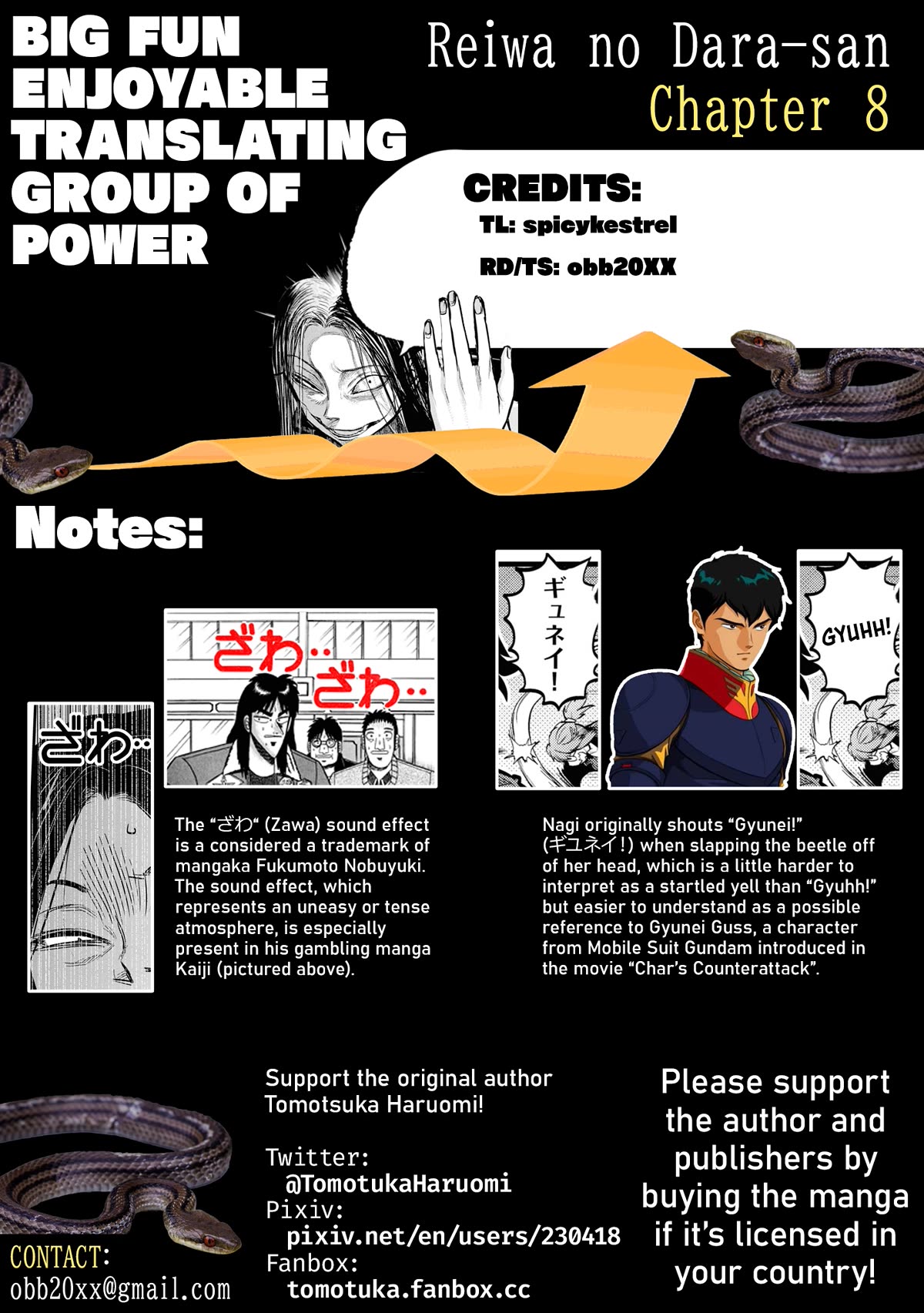 Reiwa no Dara-san Chapter 8 page 21 - Chapter 8