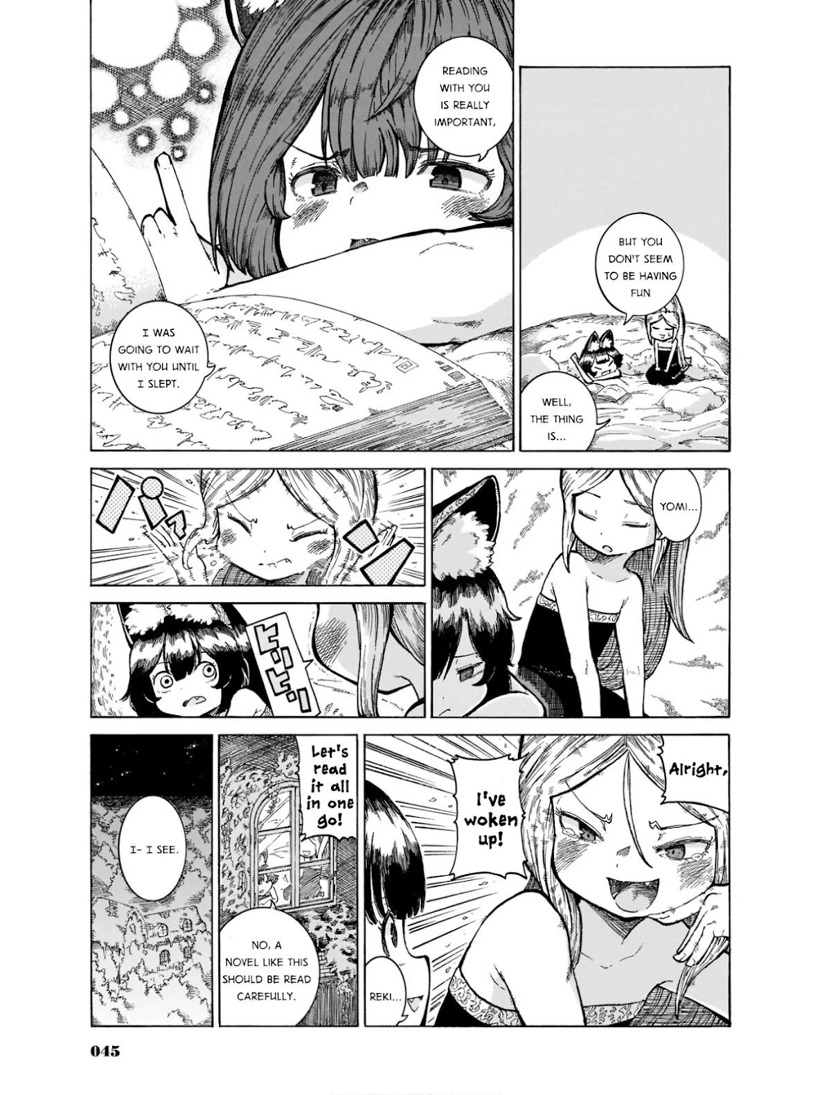 Reki Yomi Chapter 10 page 13 - Chapter 10: 3 Reki Yomi Shorts