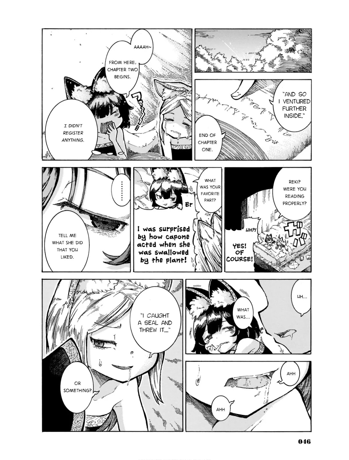 Reki Yomi Chapter 10 page 14 - Chapter 10: 3 Reki Yomi Shorts