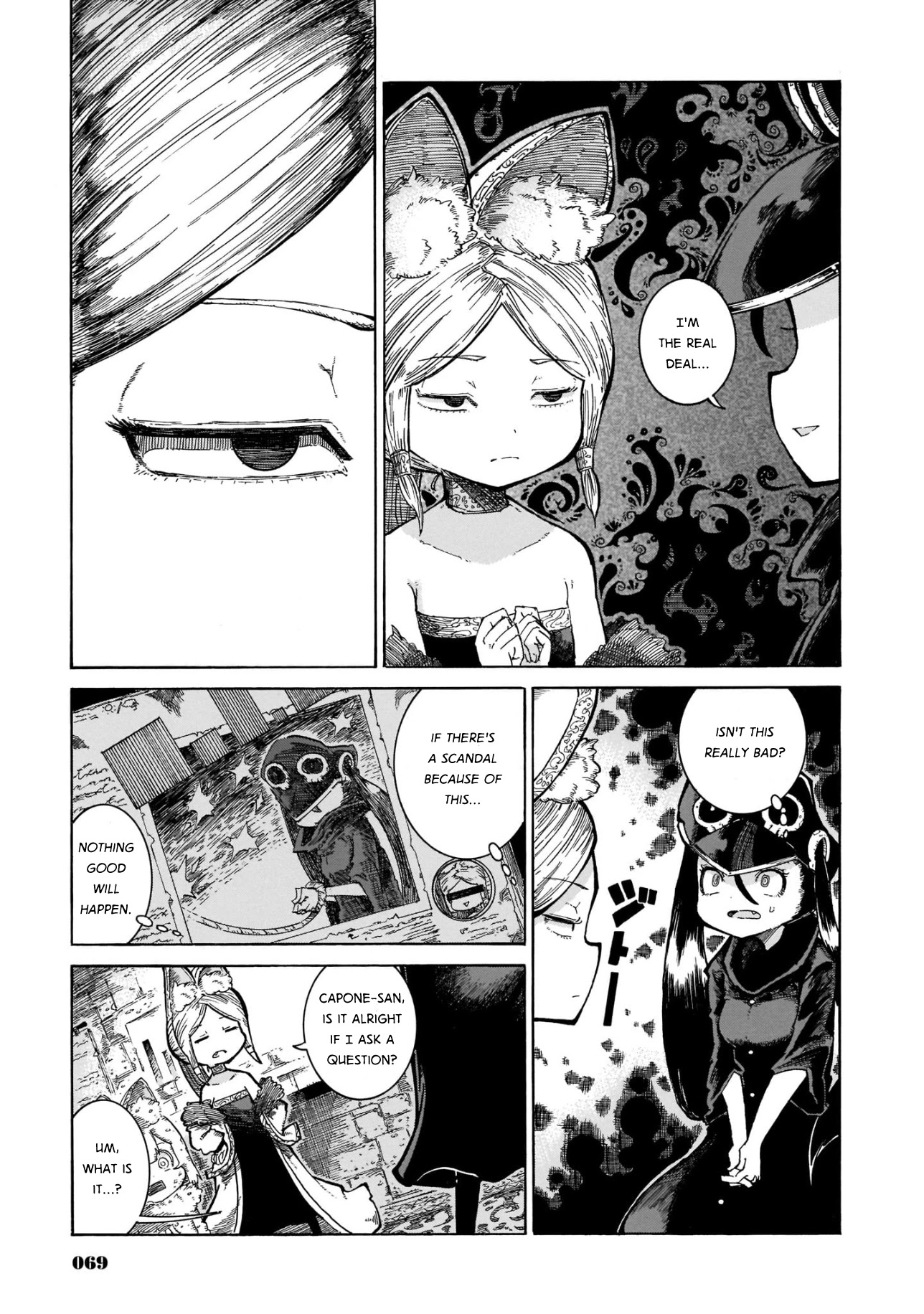Reki Yomi Chapter 11 page 11 - Chapter 11: Capone's big pinch