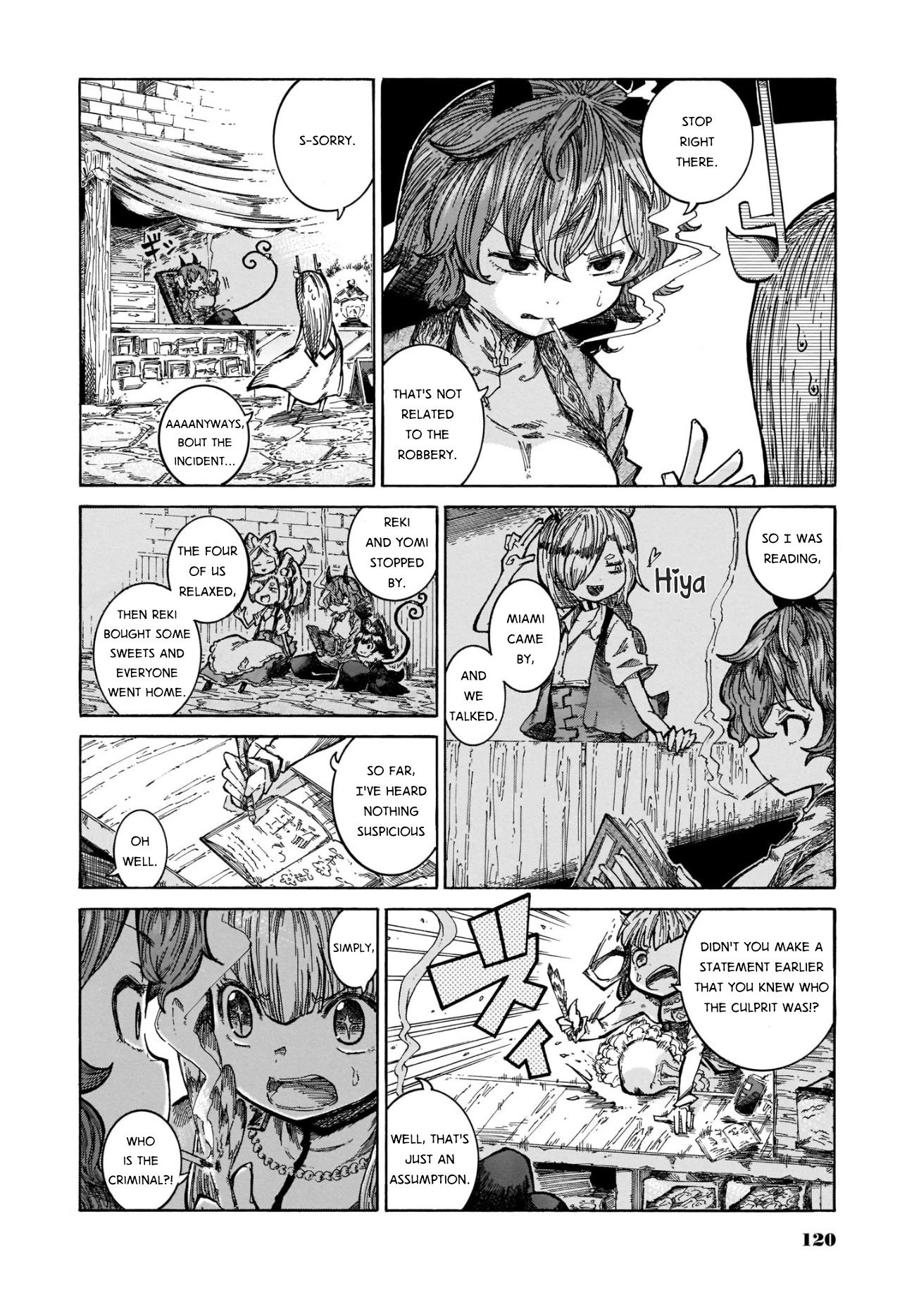 Reki Yomi Chapter 13 page 10 - Chapter 13: The one who drools is the culprit
