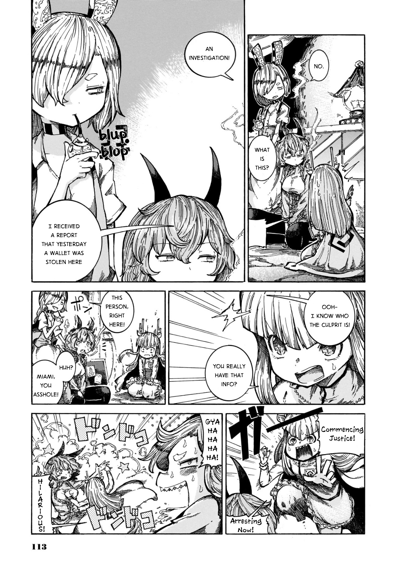 Reki Yomi Chapter 13 page 3 - Chapter 13: The one who drools is the culprit