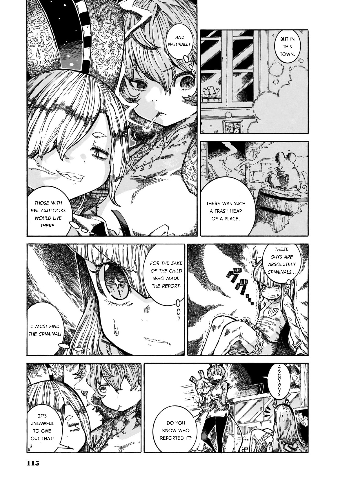 Reki Yomi Chapter 13 page 5 - Chapter 13: The one who drools is the culprit