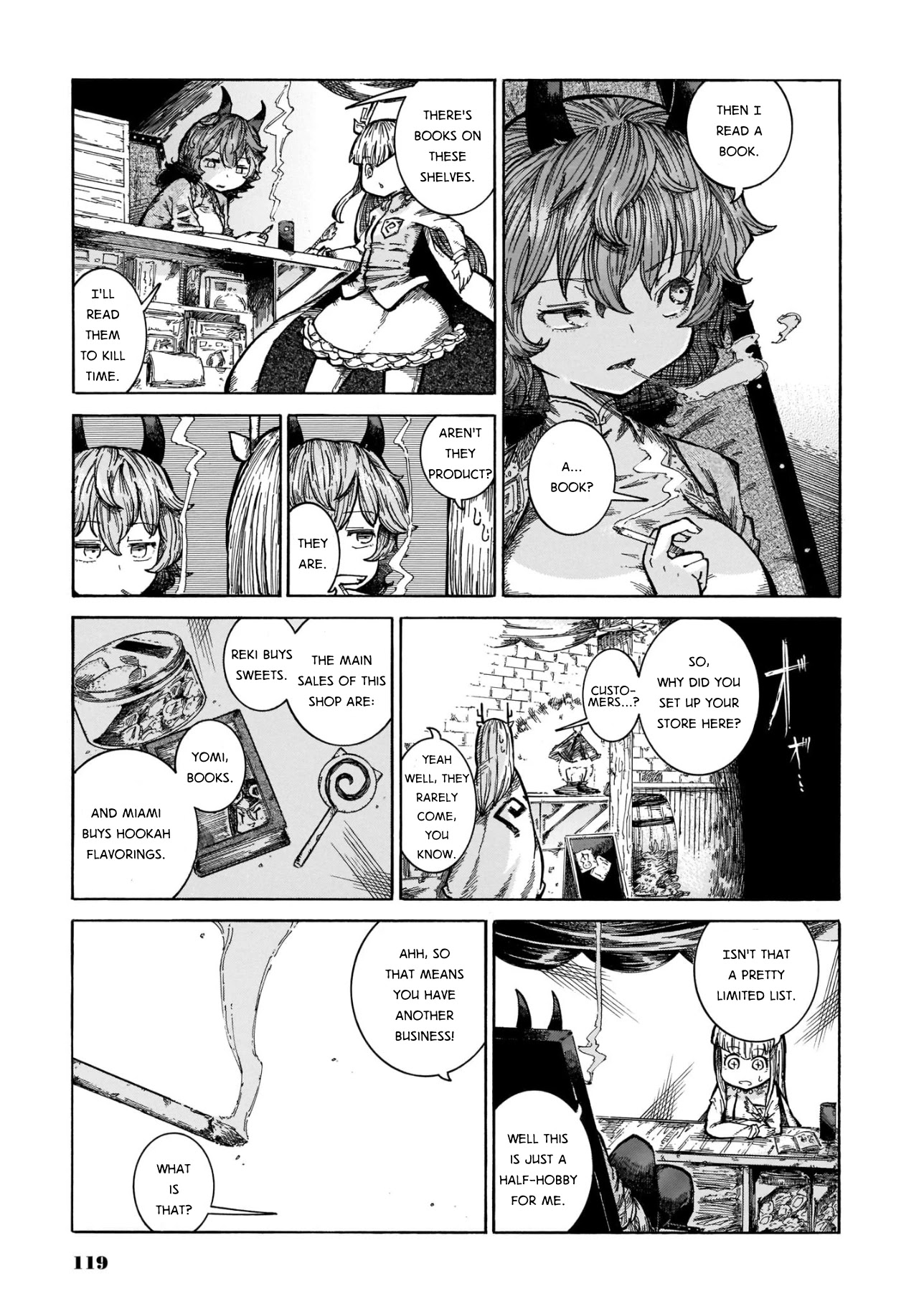 Reki Yomi Chapter 13 page 9 - Chapter 13: The one who drools is the culprit