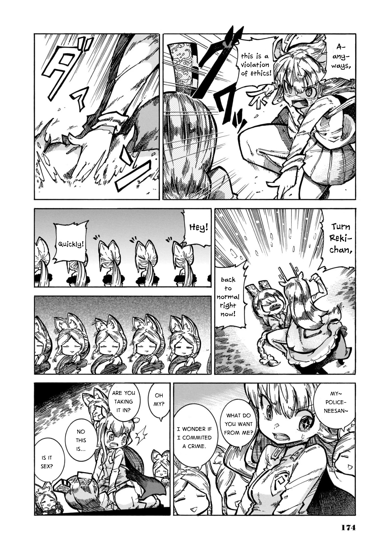 Reki Yomi Chapter 15 page 10 - Chapter 15: Poliko will do her best!