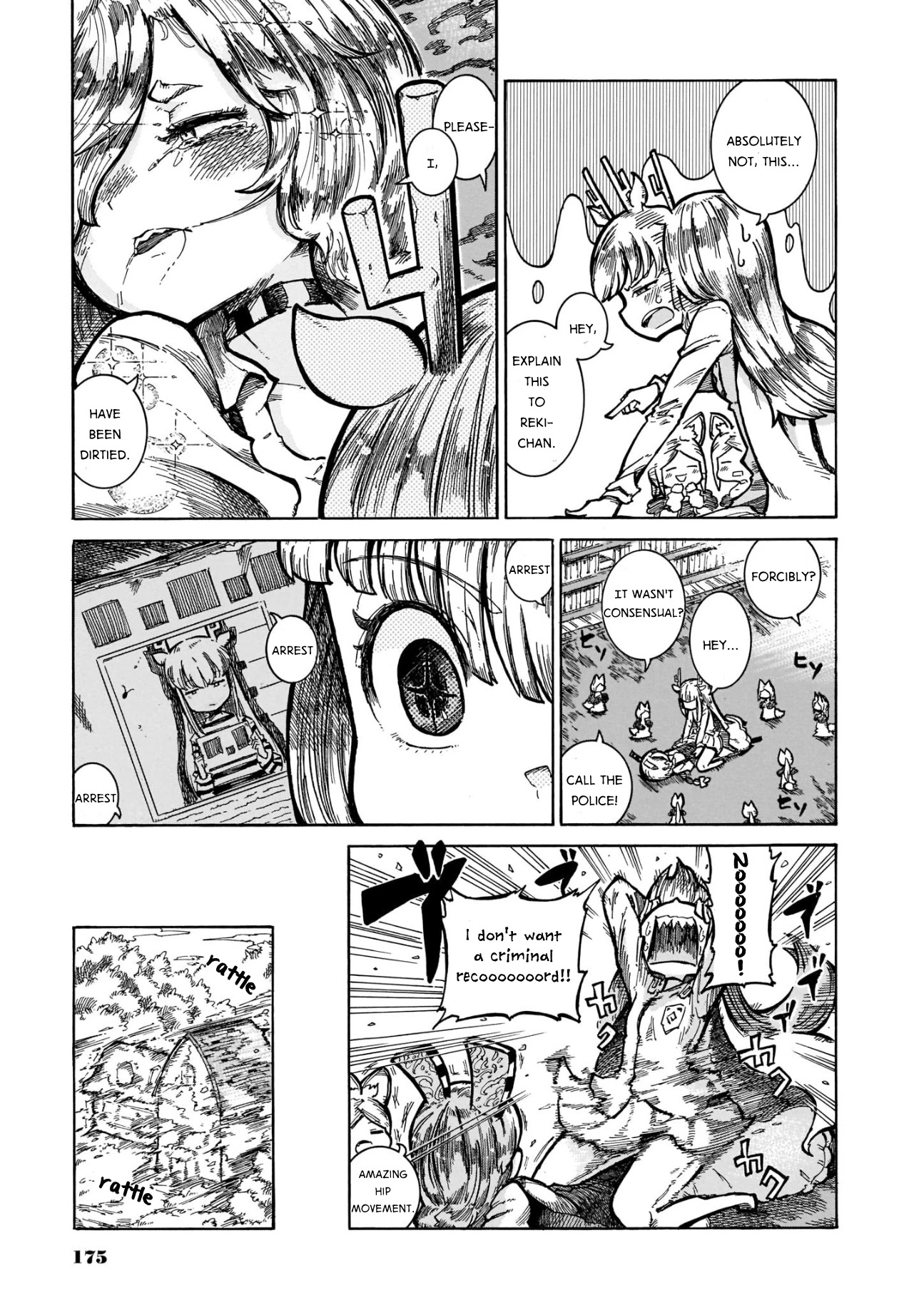 Reki Yomi Chapter 15 page 11 - Chapter 15: Poliko will do her best!