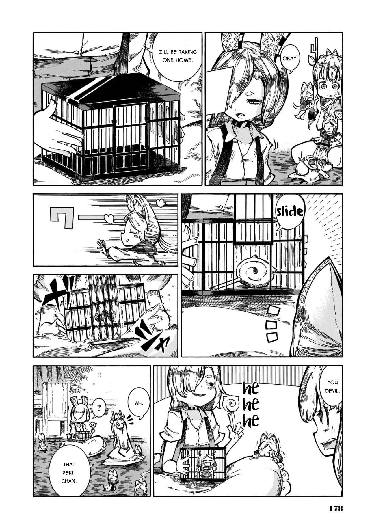 Reki Yomi Chapter 15 page 14 - Chapter 15: Poliko will do her best!