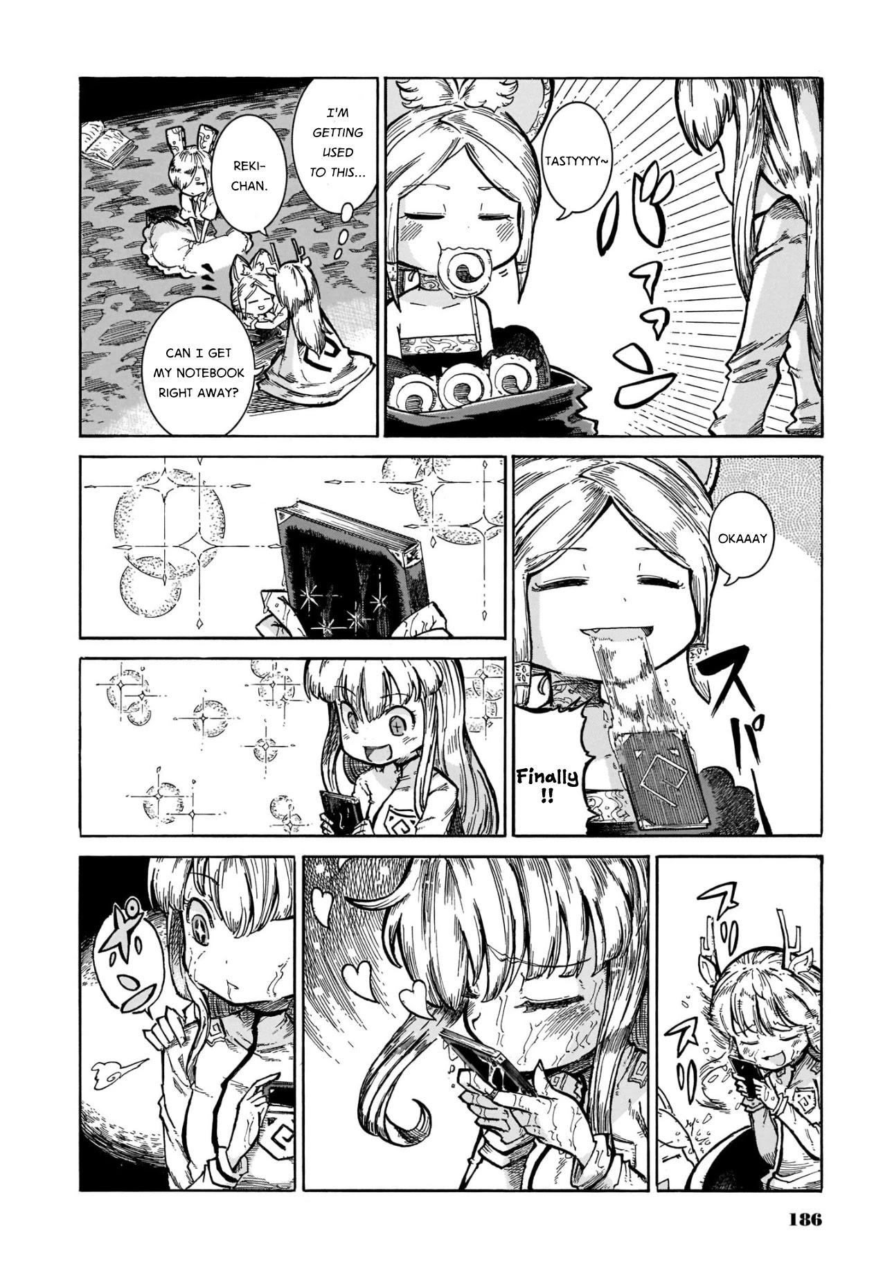 Reki Yomi Chapter 15 page 22 - Chapter 15: Poliko will do her best!