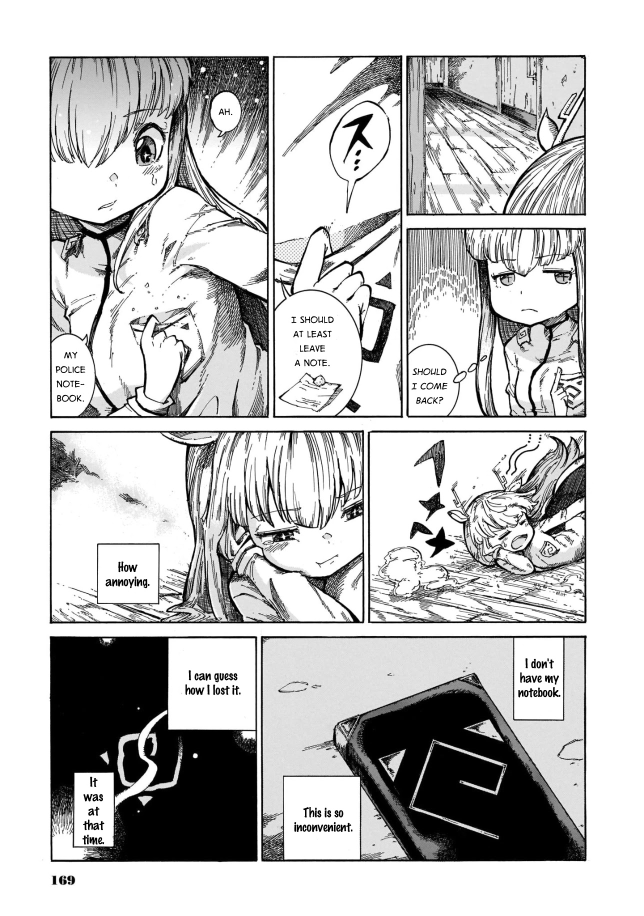 Reki Yomi Chapter 15 page 5 - Chapter 15: Poliko will do her best!