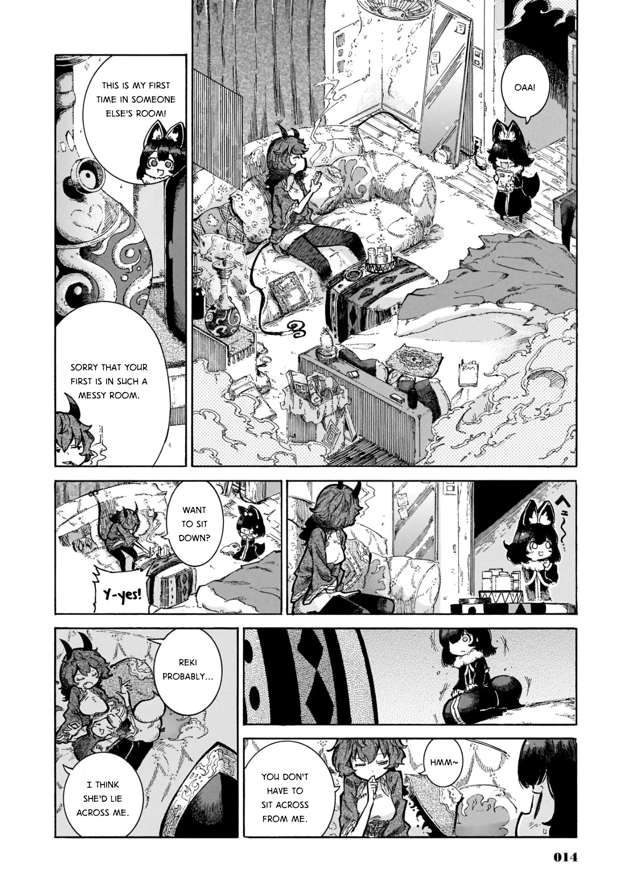 Reki Yomi Chapter 16 page 10 - Chapter 16: Sleepover