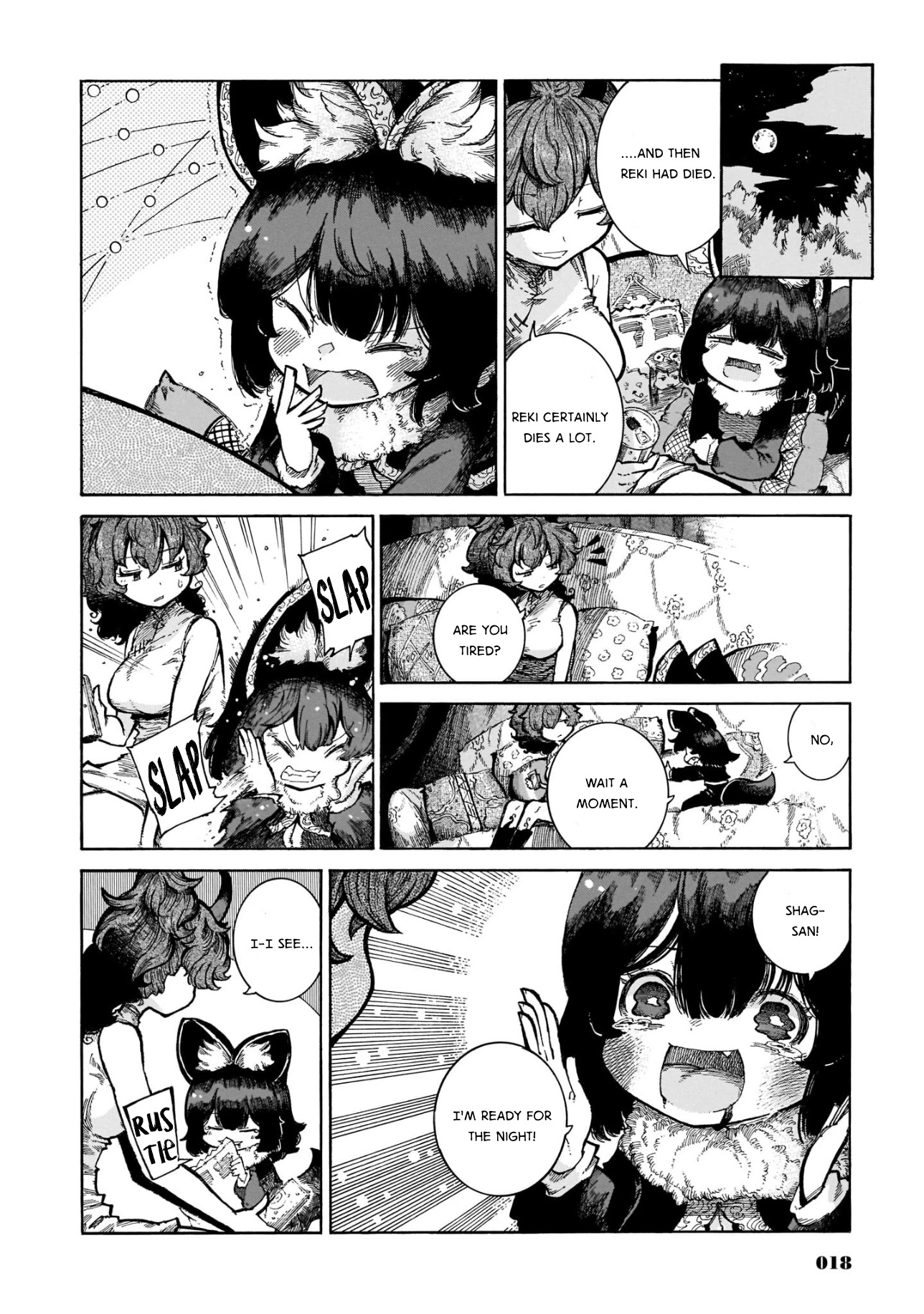 Reki Yomi Chapter 16 page 14 - Chapter 16: Sleepover