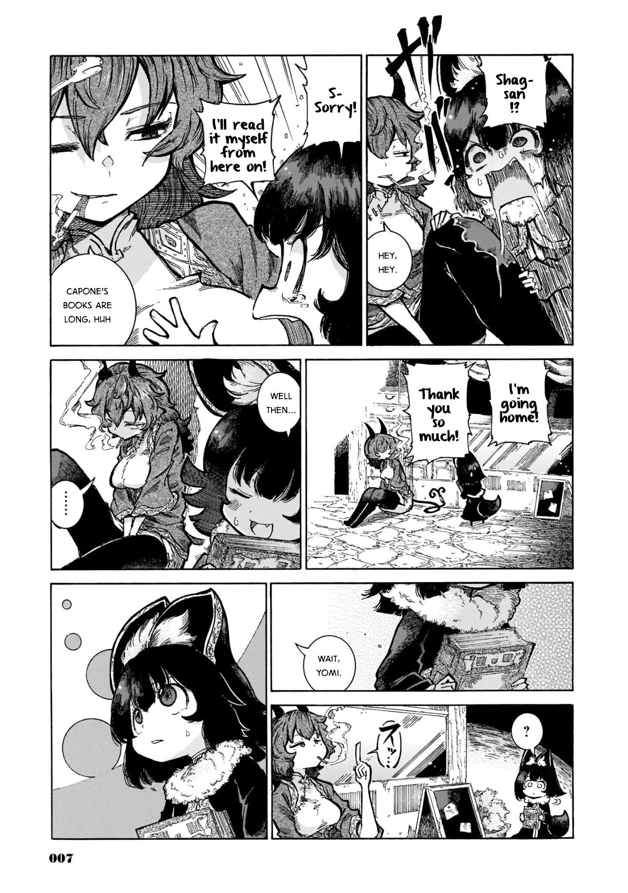 Reki Yomi Chapter 16 page 3 - Chapter 16: Sleepover