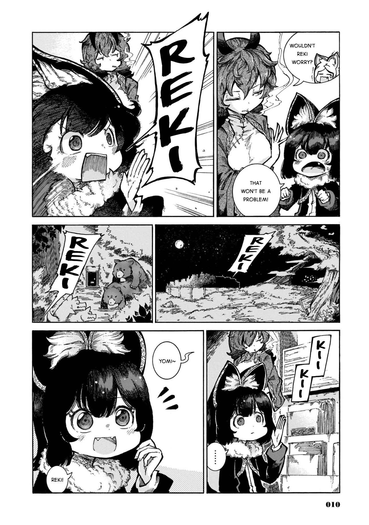 Reki Yomi Chapter 16 page 6 - Chapter 16: Sleepover