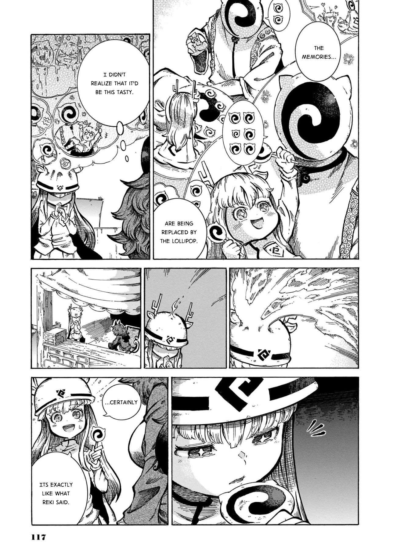 Reki Yomi Chapter 20 page 11 - Chapter 20: Poliko dozer