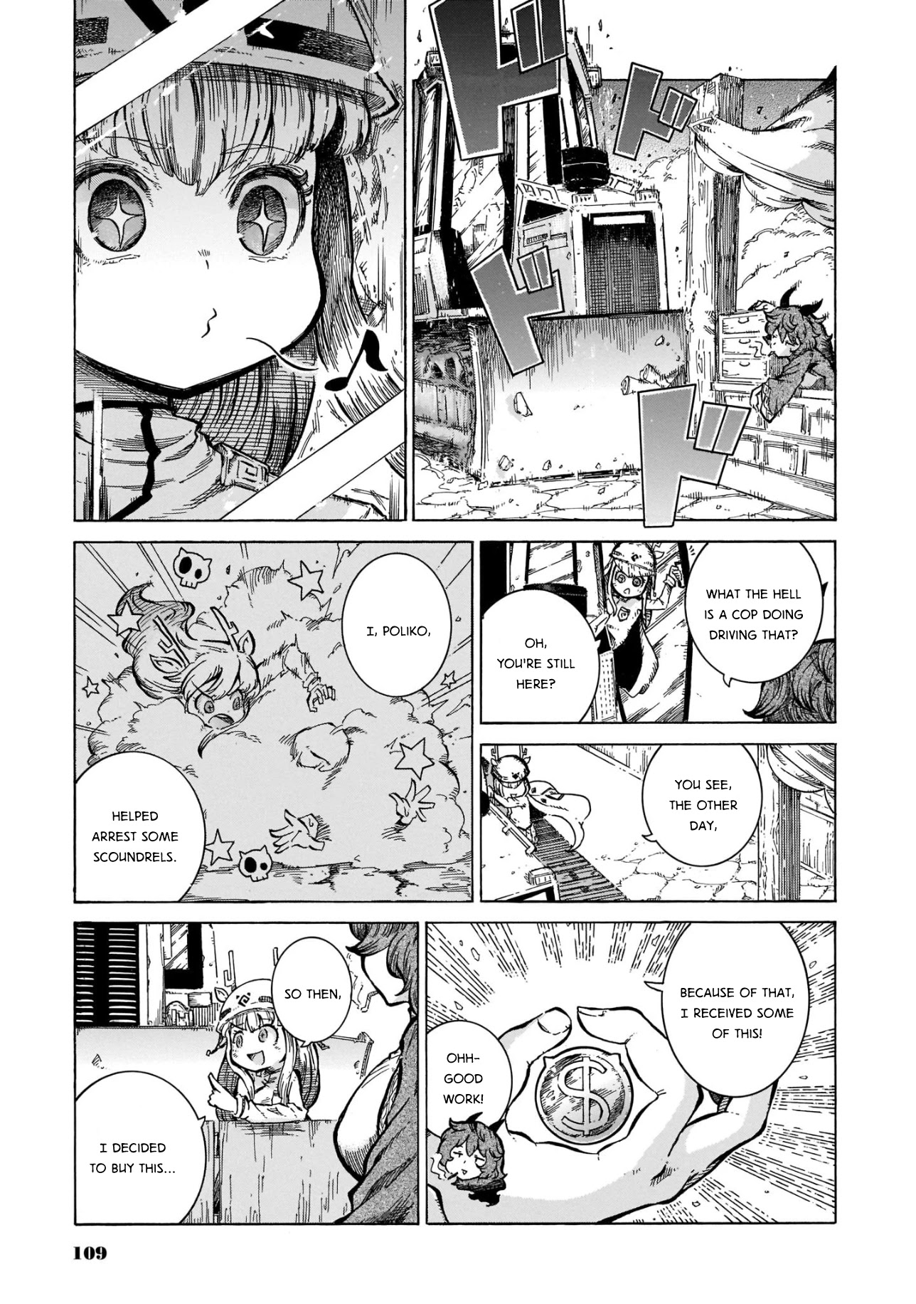 Reki Yomi Chapter 20 page 3 - Chapter 20: Poliko dozer
