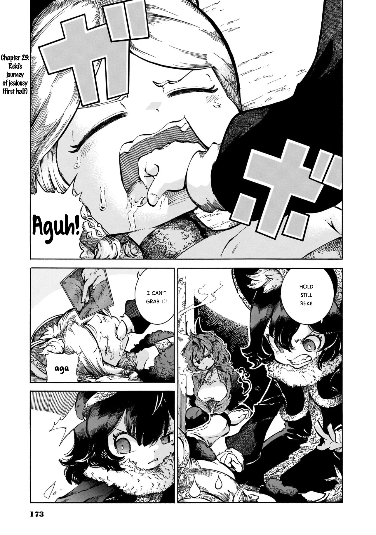 Reki Yomi Chapter 23 page 1 - Chapter 23: Reki's journey of jealousy (first half)