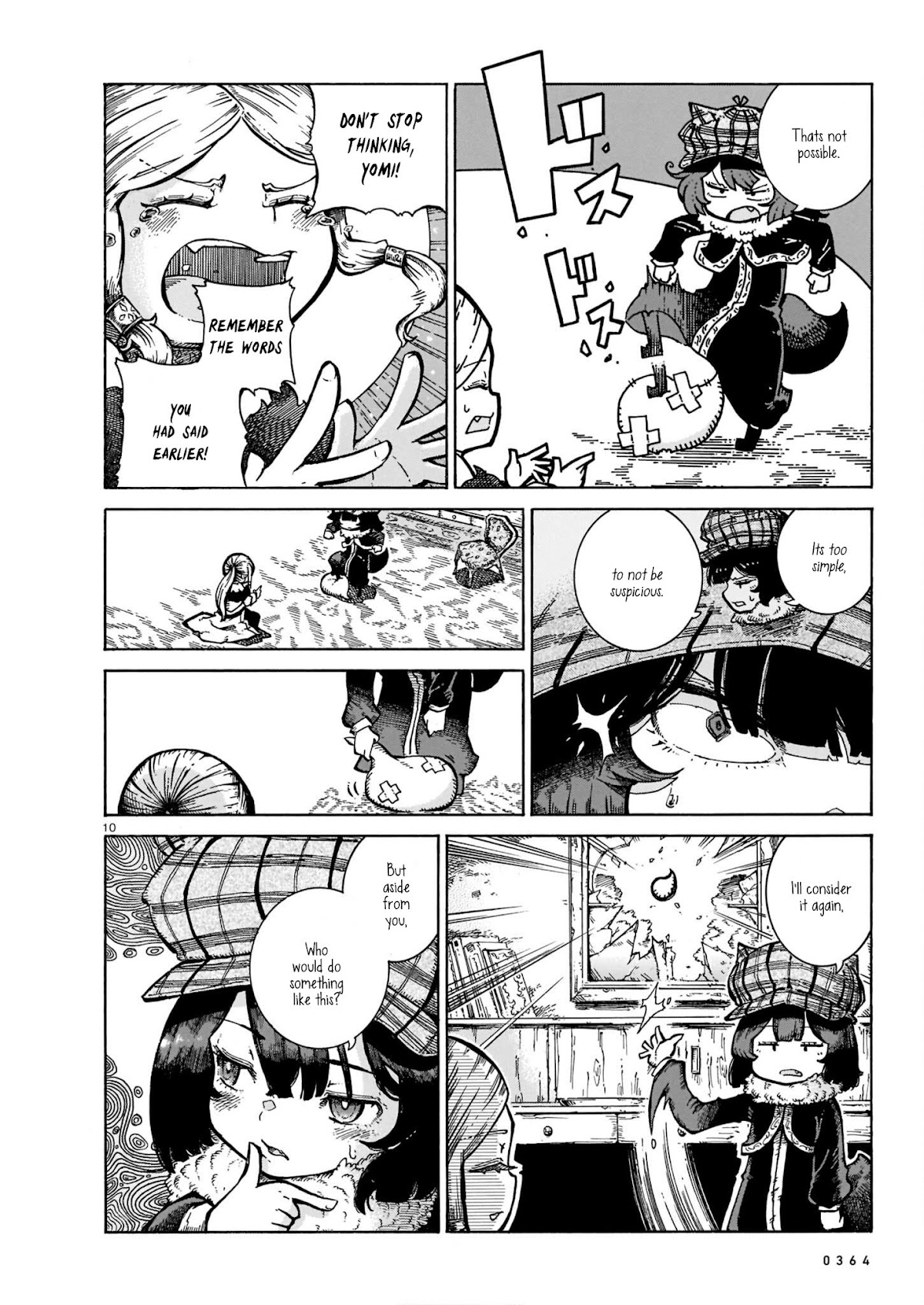 Reki Yomi Chapter 26.5 page 10 - Chapter 26.5: The mystery of the disappearing snacks & Poliko's class