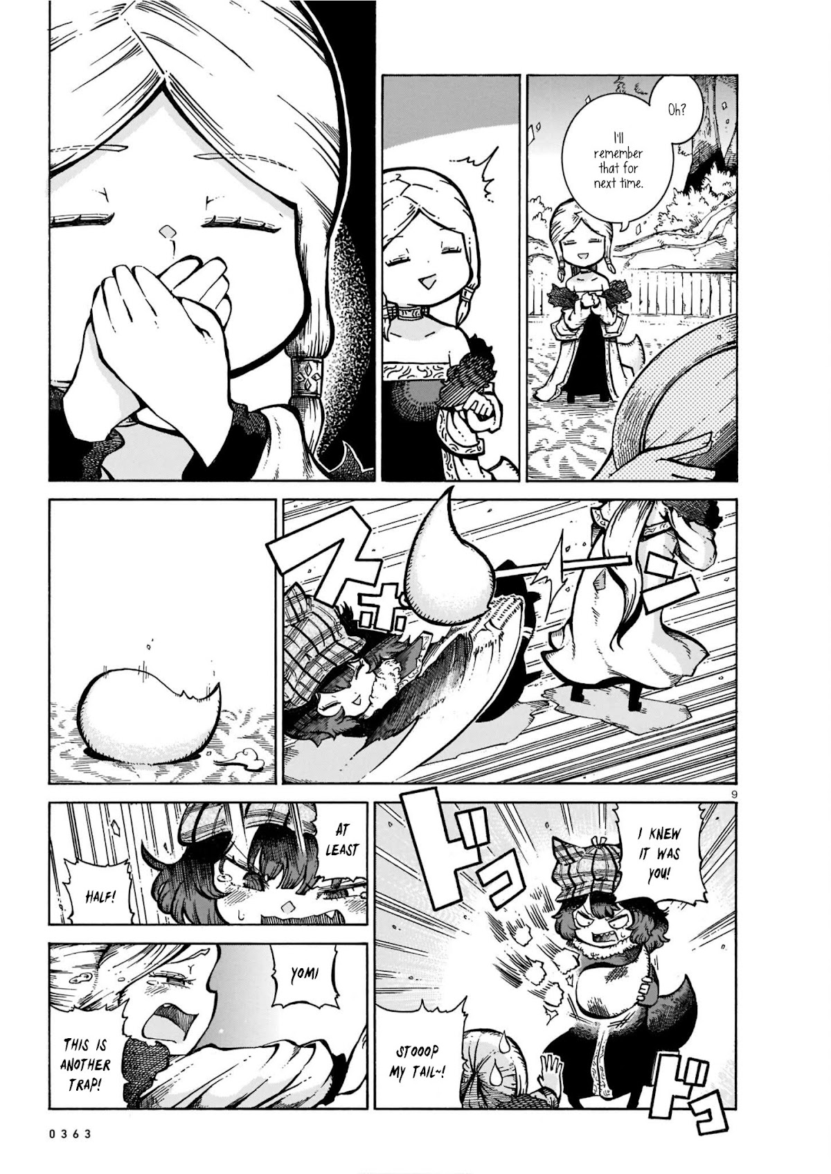 Reki Yomi Chapter 26.5 page 9 - Chapter 26.5: The mystery of the disappearing snacks & Poliko's class