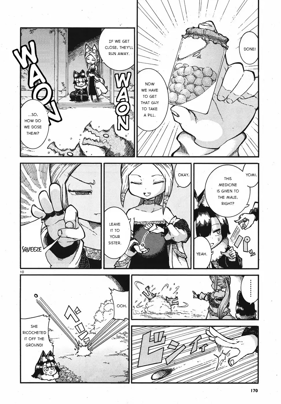 Reki Yomi Chapter 3 page 10 - Chapter 3: It's a quiet voice at least