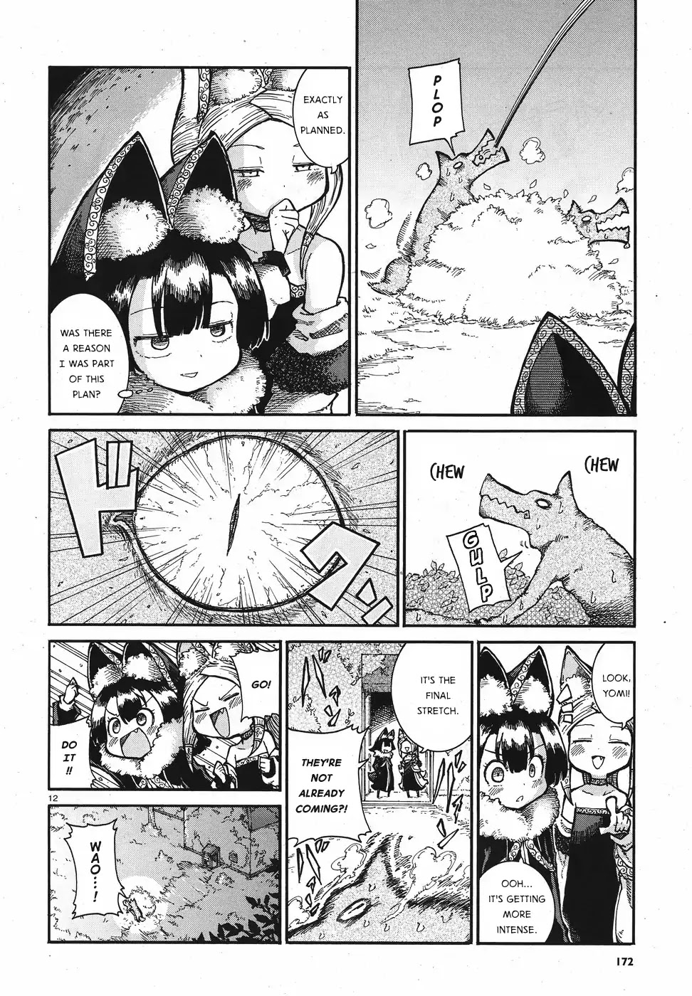 Reki Yomi Chapter 3 page 12 - Chapter 3: It's a quiet voice at least
