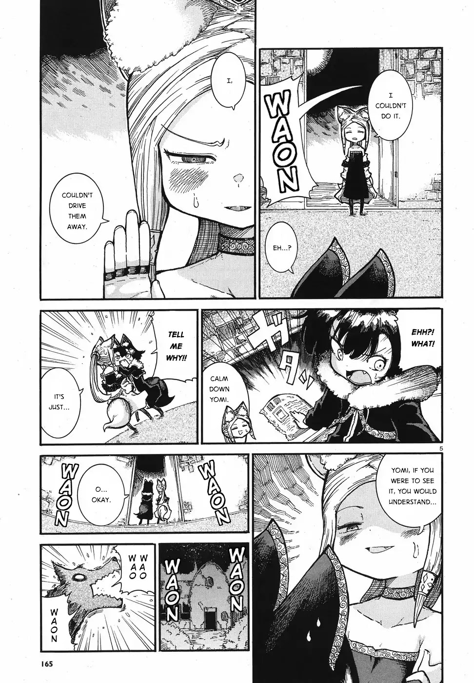 Reki Yomi Chapter 3 page 5 - Chapter 3: It's a quiet voice at least