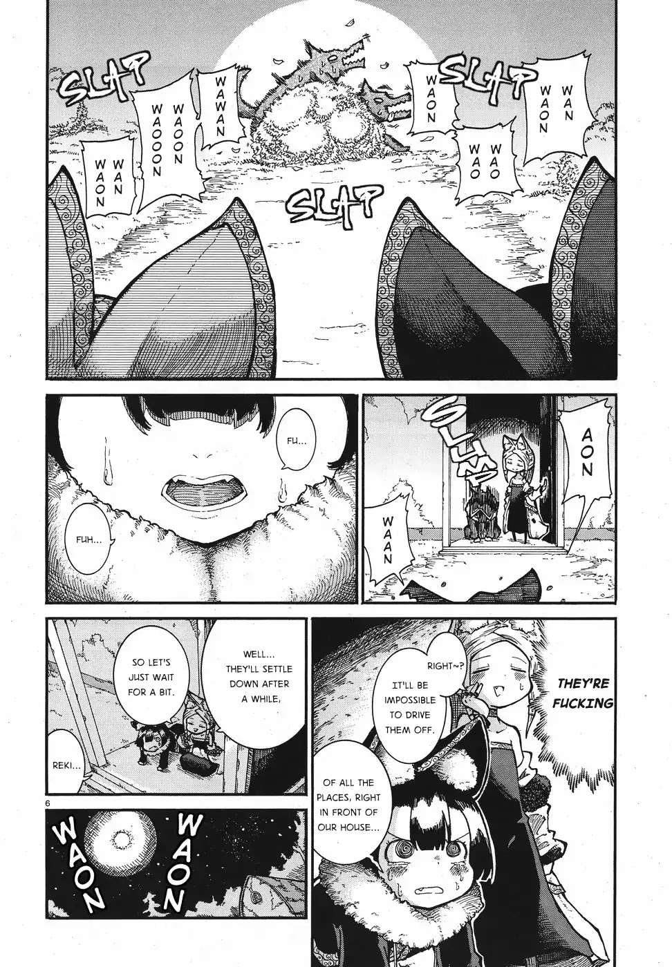 Reki Yomi Chapter 3 page 6 - Chapter 3: It's a quiet voice at least
