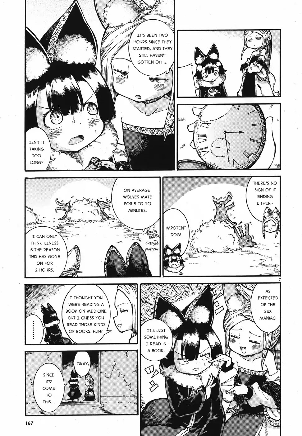 Reki Yomi Chapter 3 page 7 - Chapter 3: It's a quiet voice at least