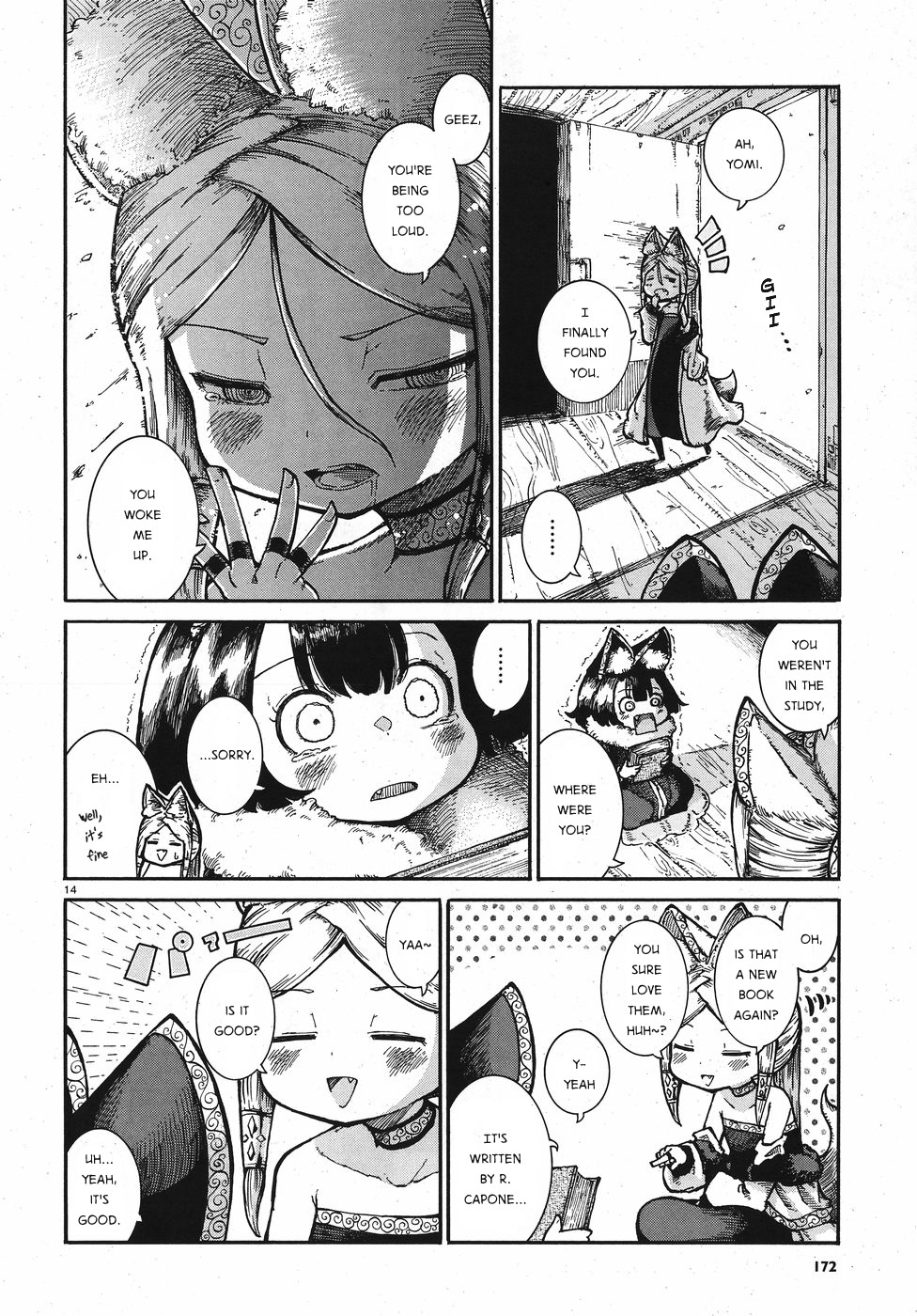 Reki Yomi Chapter 4 page 14 - Chapter 4: Alone Time