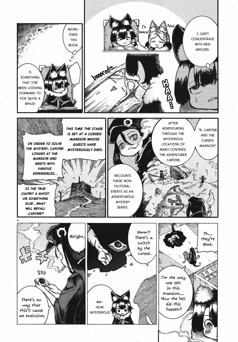 Reki Yomi Chapter 4 page 4 - Chapter 4: Alone Time