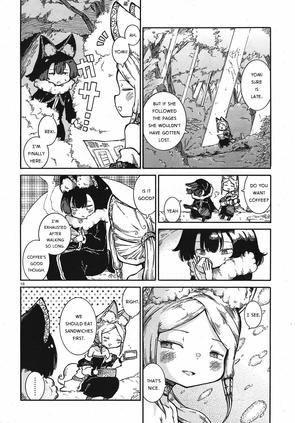 Reki Yomi Chapter 5 page 18 - Chapter 5: So this is the power of the sun