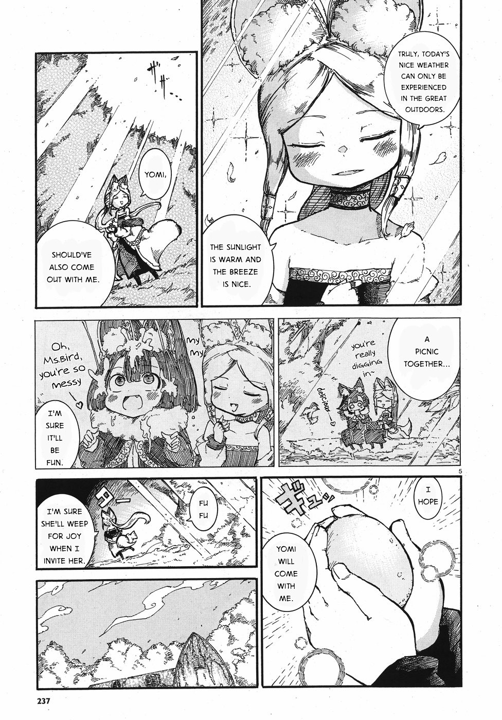 Reki Yomi Chapter 5 page 5 - Chapter 5: So this is the power of the sun