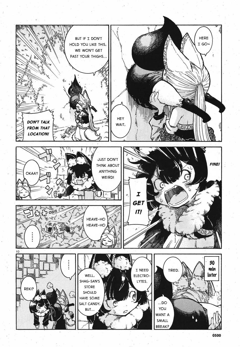 Reki Yomi Chapter 8 page 10 - Chapter 8: Tunnel leading home