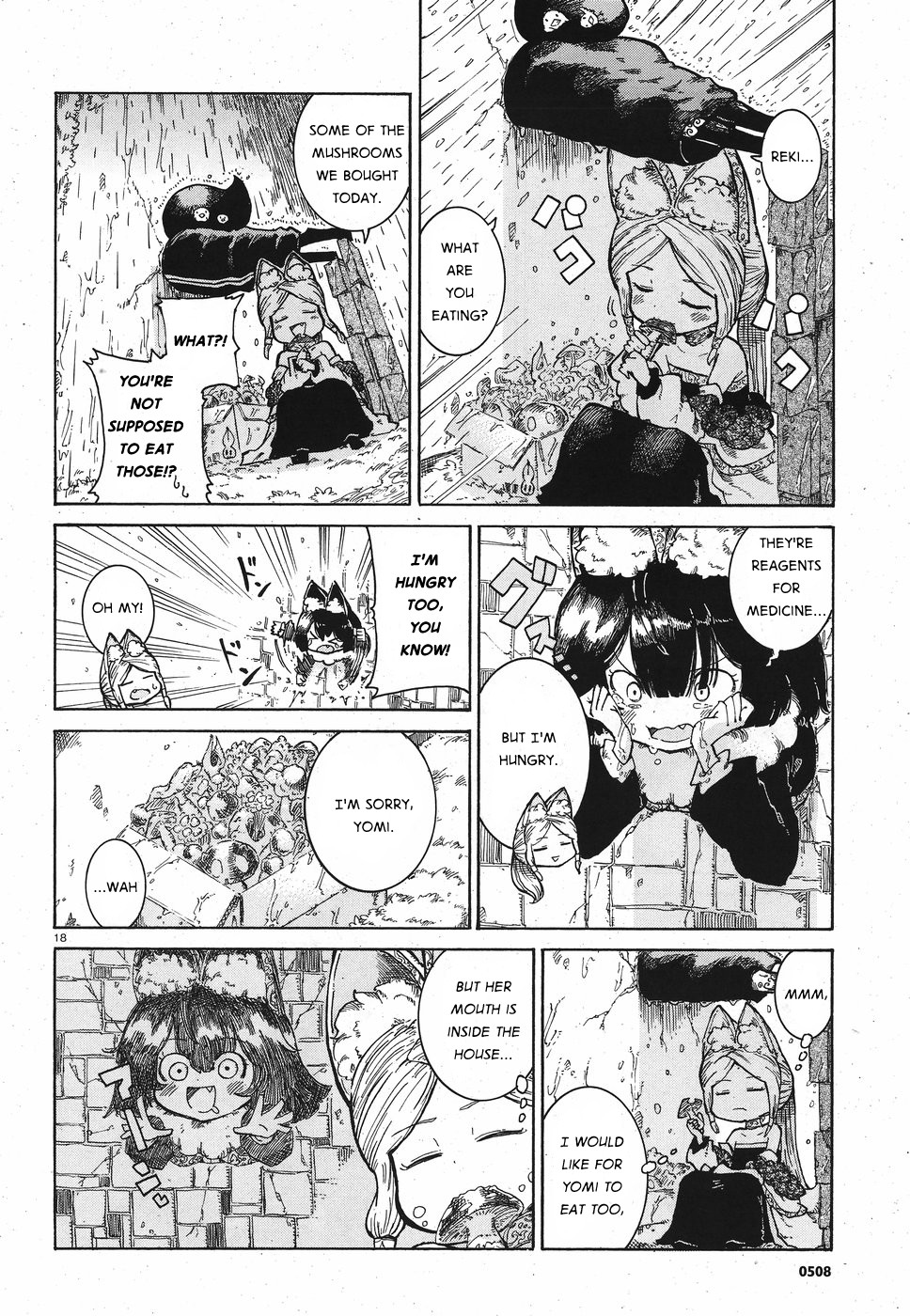Reki Yomi Chapter 8 page 18 - Chapter 8: Tunnel leading home