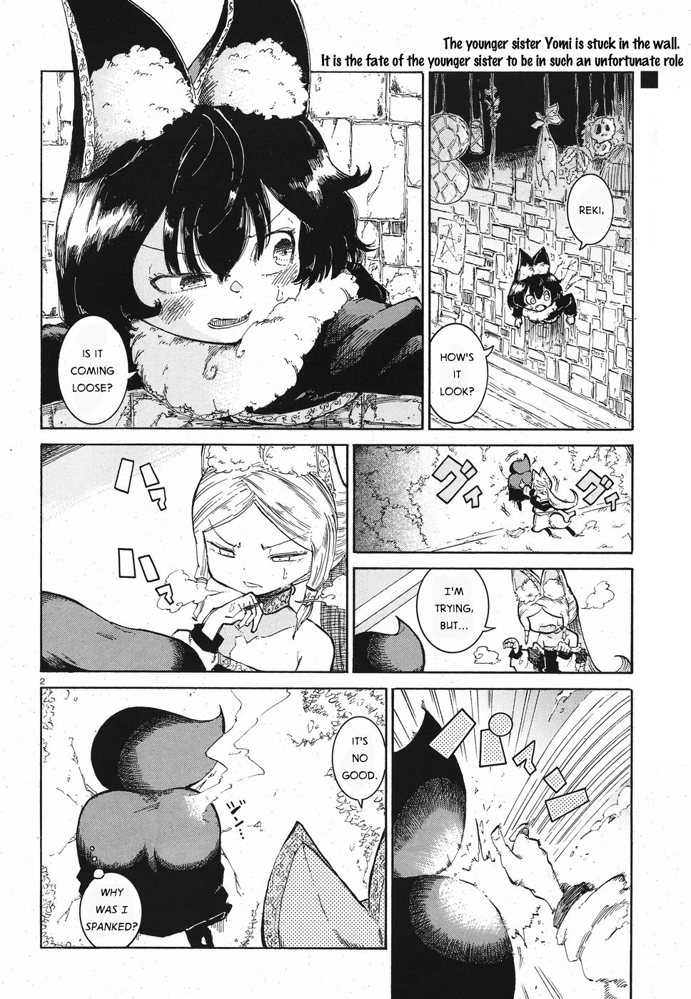 Reki Yomi Chapter 8 page 2 - Chapter 8: Tunnel leading home