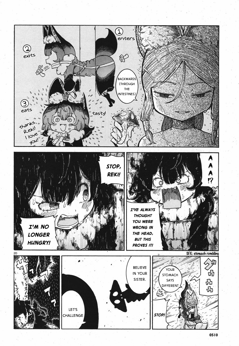 Reki Yomi Chapter 8 page 20 - Chapter 8: Tunnel leading home