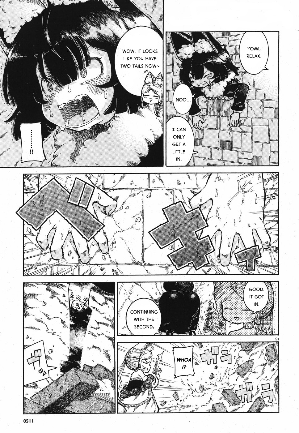 Reki Yomi Chapter 8 page 21 - Chapter 8: Tunnel leading home