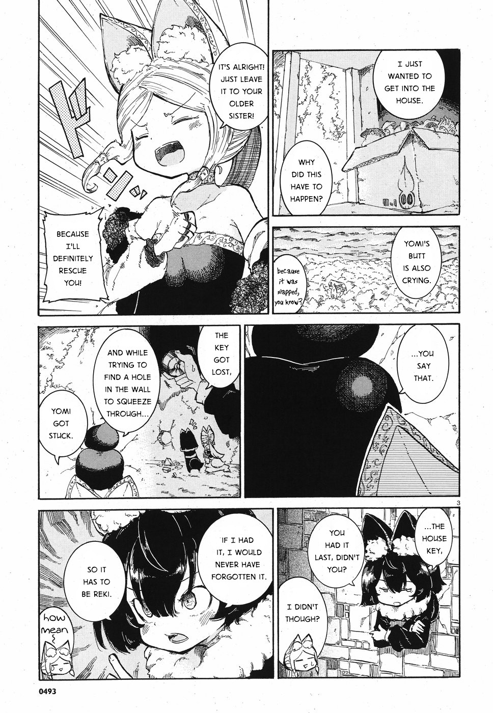 Reki Yomi Chapter 8 page 3 - Chapter 8: Tunnel leading home